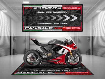 Motorcycle Mat for Ducati Panigale V2 Superquadro Final Edition Motorcycle - MM4108