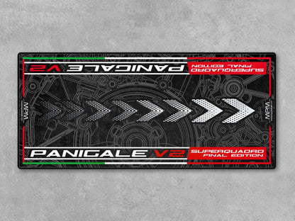 Motorcycle Mat for Ducati Panigale V2 Superquadro Final Edition Motorcycle - MM4108