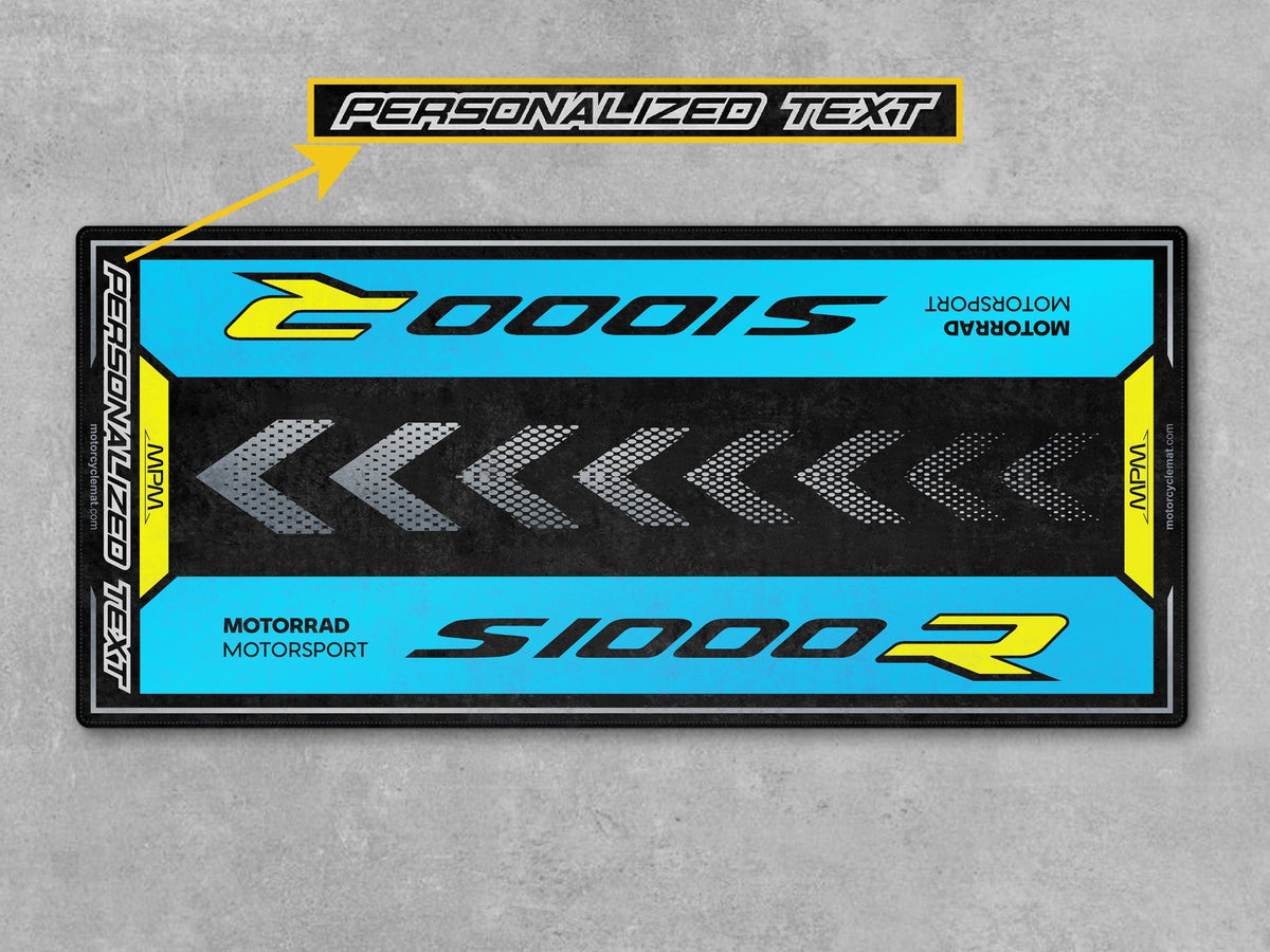 Designed Pit Mat for BMW S1000R Motorcycle - MM7285