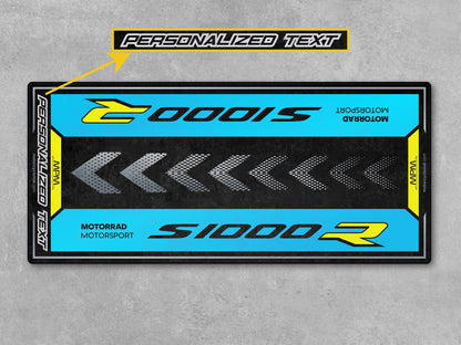 Designed Pit Mat for BMW S1000R Motorcycle - MM7285