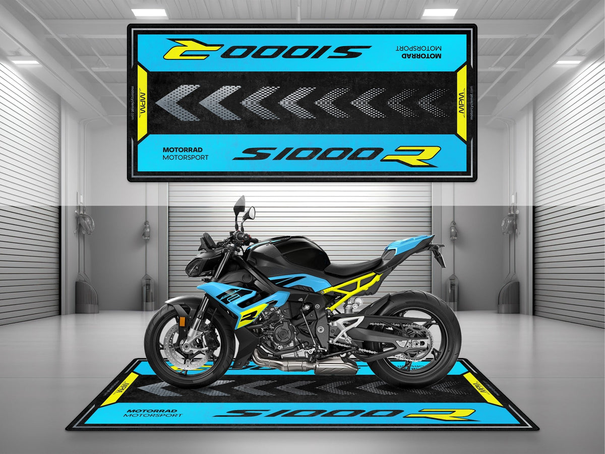 Designed Pit Mat for BMW S1000R Motorcycle - MM7285