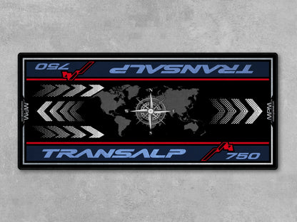 Designed Pit Mat for Honda Transalp 750 Motorcycle - MM7453