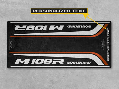 Designed Pit Mat for Suzuki Boulevard M109R Motorcycle - MM7366