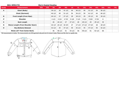 Nexgen Heat NXM1776SET Men's Camouflaged Heated Zipper Hoodies - Warming Camo Hoodie for Hunting w/ Battery