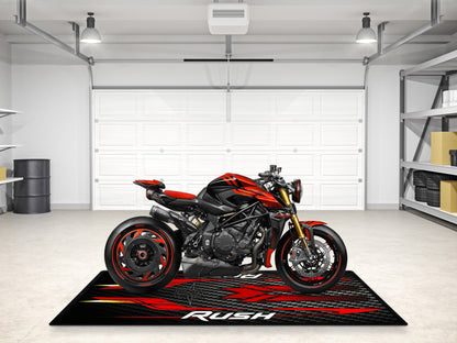 Designed Pit Mat for MV Agusta RUSH Motorcycle - MM7292