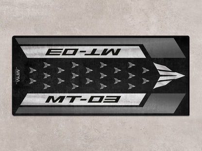 Designed Pit Mat for Yamaha MT-03 Motorcycle - MM7121