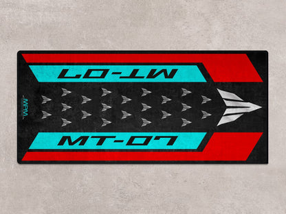 Designed Pit Mat for Yamaha MT-07 Motorcycle - MM7119