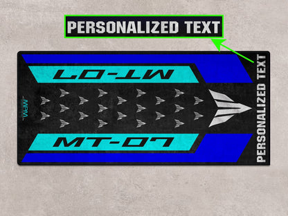 Designed Pit Mat for Yamaha MT-07 Motorcycle - MM7119