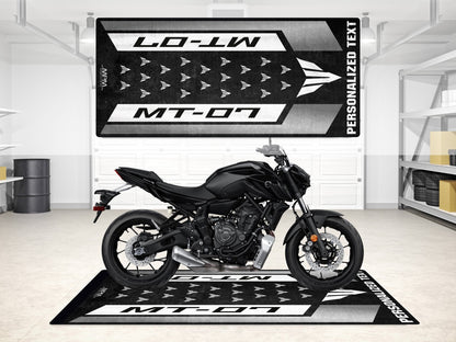 Designed Pit Mat for Yamaha MT-07 Motorcycle - MM7119