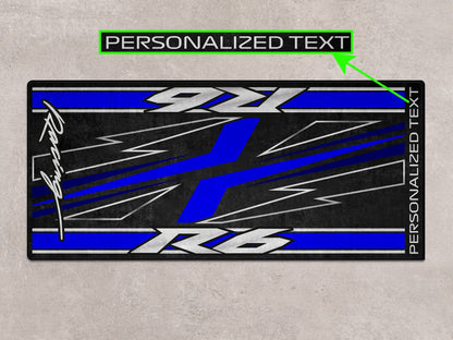 Designed Pit Mat for Yamaha R6 Motorcycle - MM7255